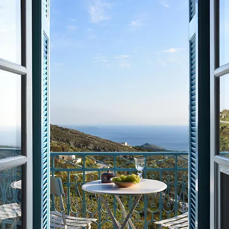 ヴィラ Tinos Grand 6br 15ppl Infinite Views *