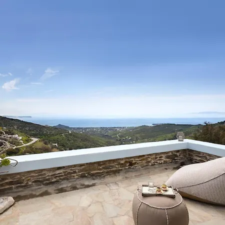 Tinos Grand 6br 15ppl Infinite Views ヴィラ