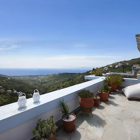 Tinos Grand 6br 15ppl Infinite Views ヴィラ *