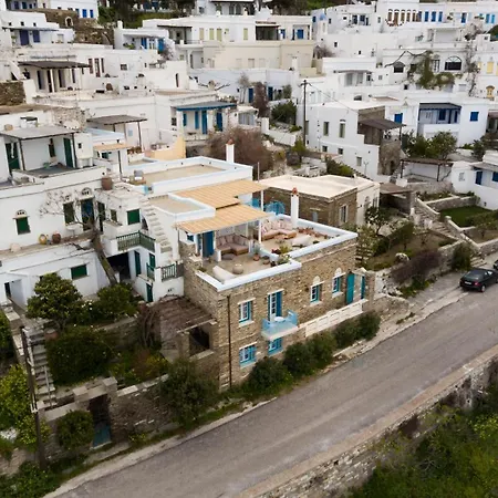 Tinos Grand 6br 15ppl Infinite Views ヴィラ *