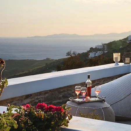 Tinos Grand 6br 15ppl Infinite Views Triandaros (Tinos)
