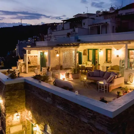 Tinos Grand 6br 15ppl Infinite Views Villa Triandaros (Tinos)
