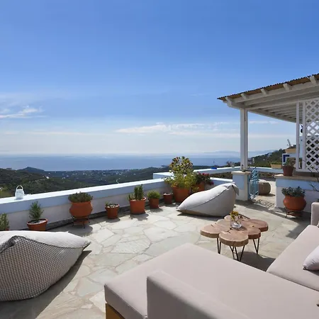 Tinos Grand 6br 15ppl Infinite Views Вилла *