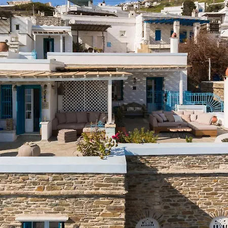Tinos Grand 6br 15ppl Infinite Views Villa Triandáros
