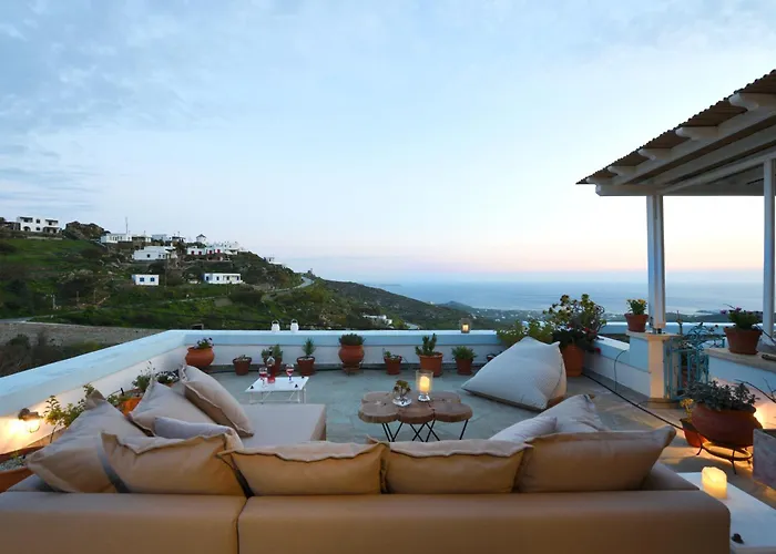 Tinos Grand 6br 15ppl Infinite Views Villa