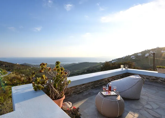 Tinos Grand 6br 15ppl Infinite Views Villa *