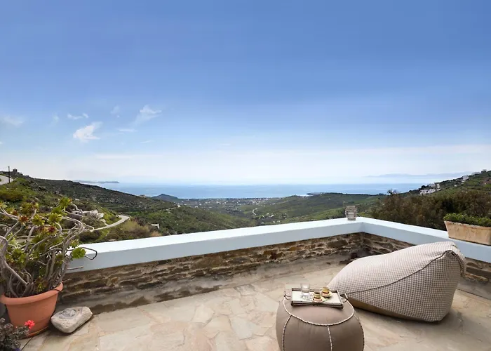 Tinos Grand 6br 15ppl Infinite Views Villa