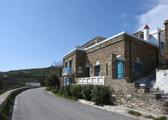 Tinos Grand 6br 15ppl Infinite Views Triandáros