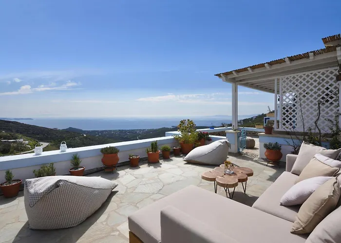 Tinos Grand 6br 15ppl Infinite Views Villa *