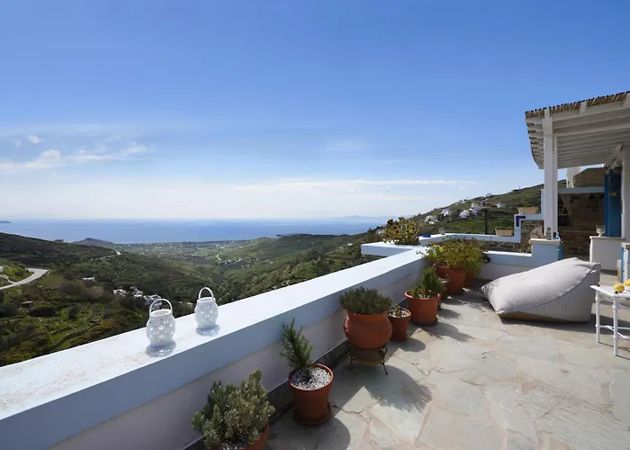 Tinos Grand 6br 15ppl Infinite Views Villa