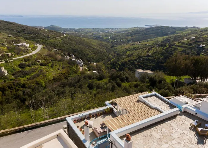 Tinos Grand 6br 15ppl Infinite Views * Triandáros